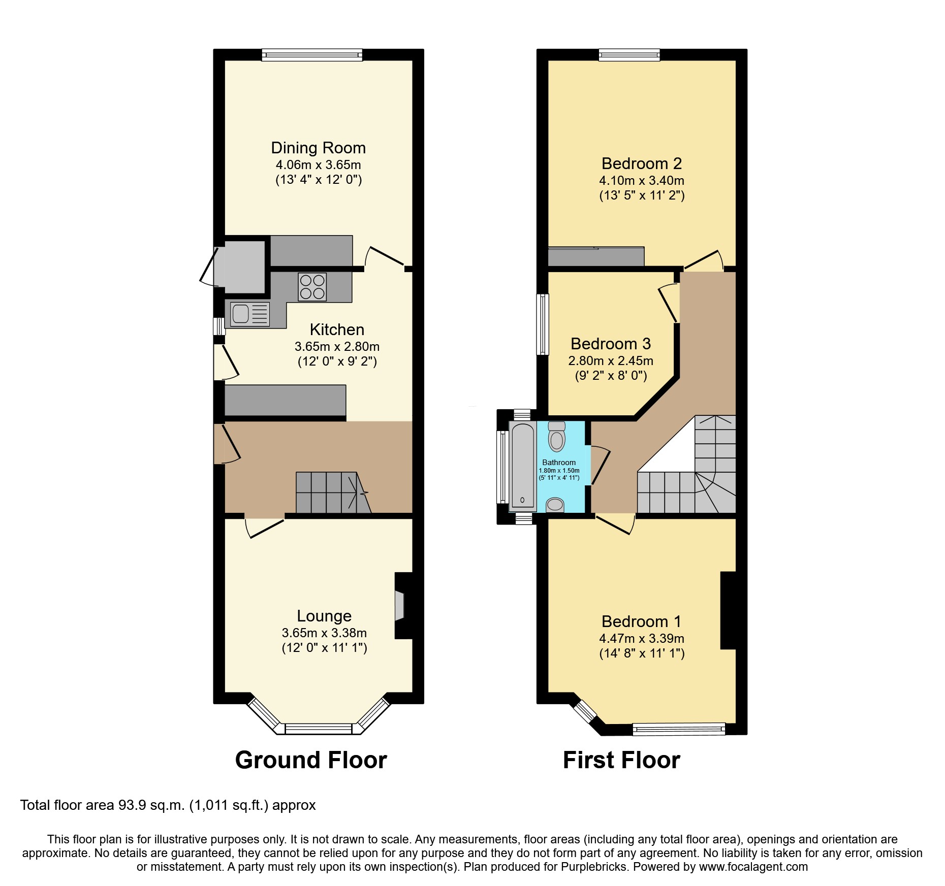 49, Wheaton Road, Bournemouth floorplan