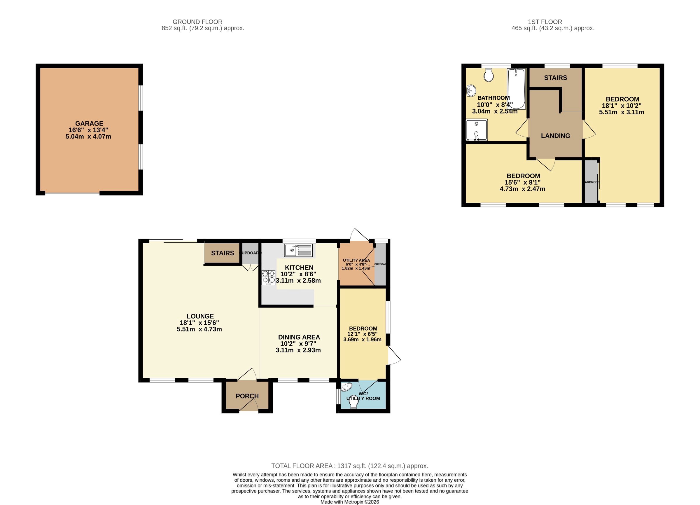 23 Silver Street, Cinderford floorplan