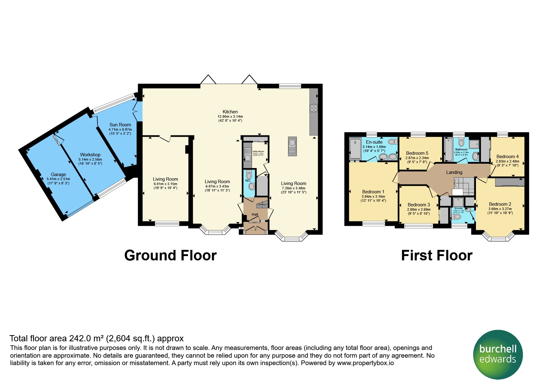 191, Bradford Road, BIRMINGHAM floorplan