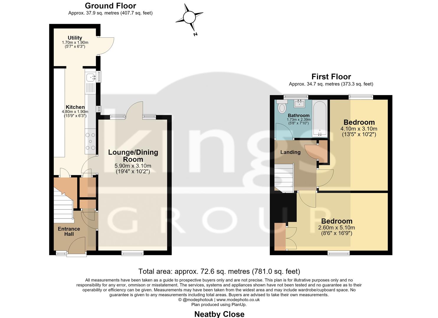 56, Neatby Court, Coopers Walk, Waltham Cross floorplan