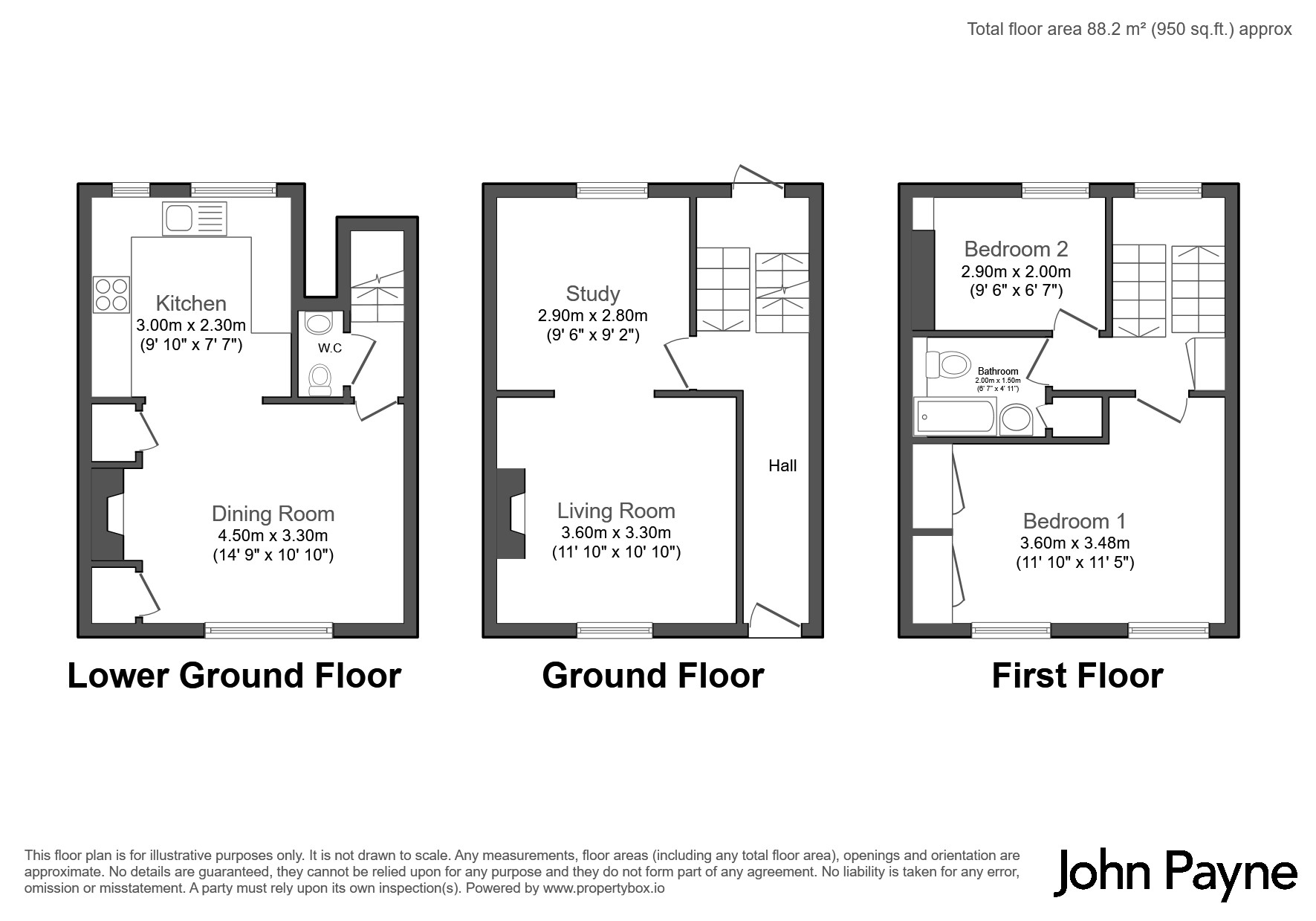 20, Prior Street, London floorplan