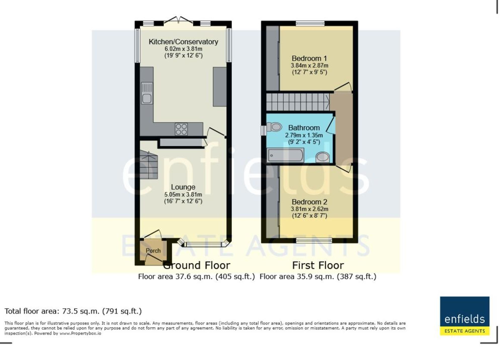 11 Eltham Close, Bournemouth floorplan