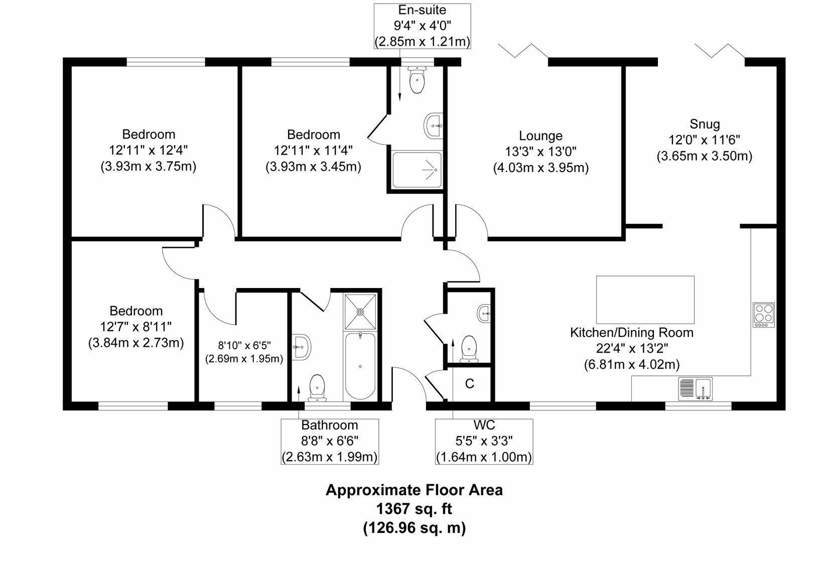 Spinney View, Main Street, Worksop floorplan