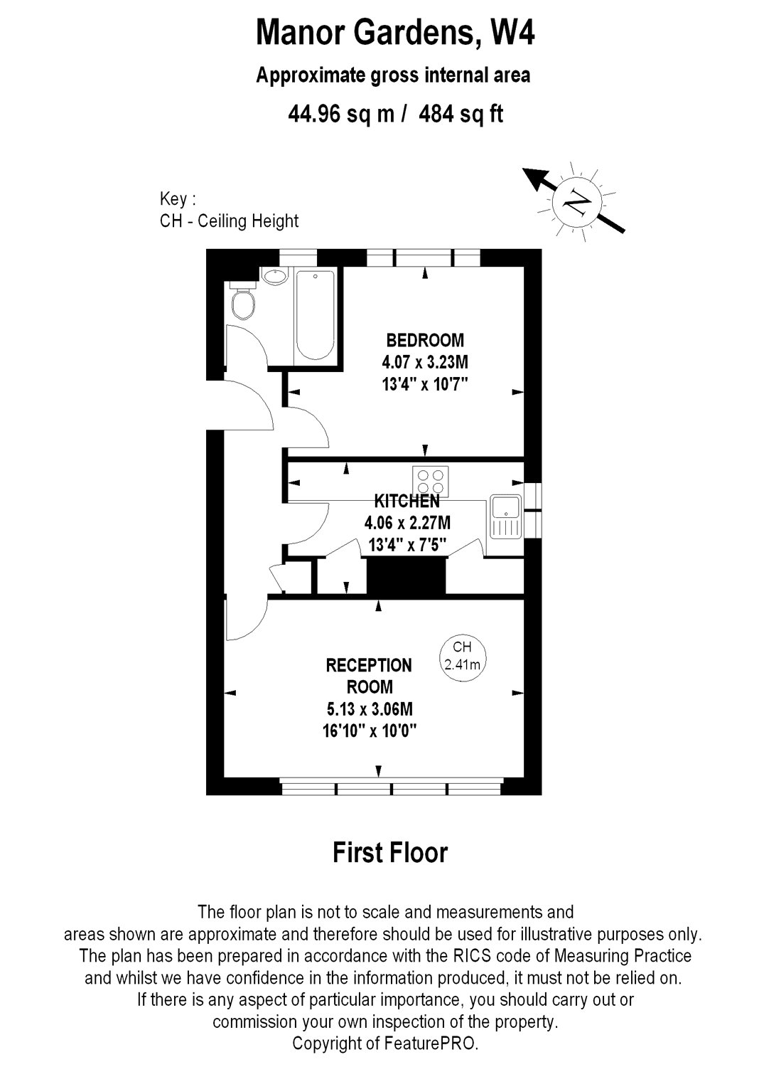 1 Bedrooms Flat to rent in Manor Gardens, Devonshire Road, Chiswick, London W4