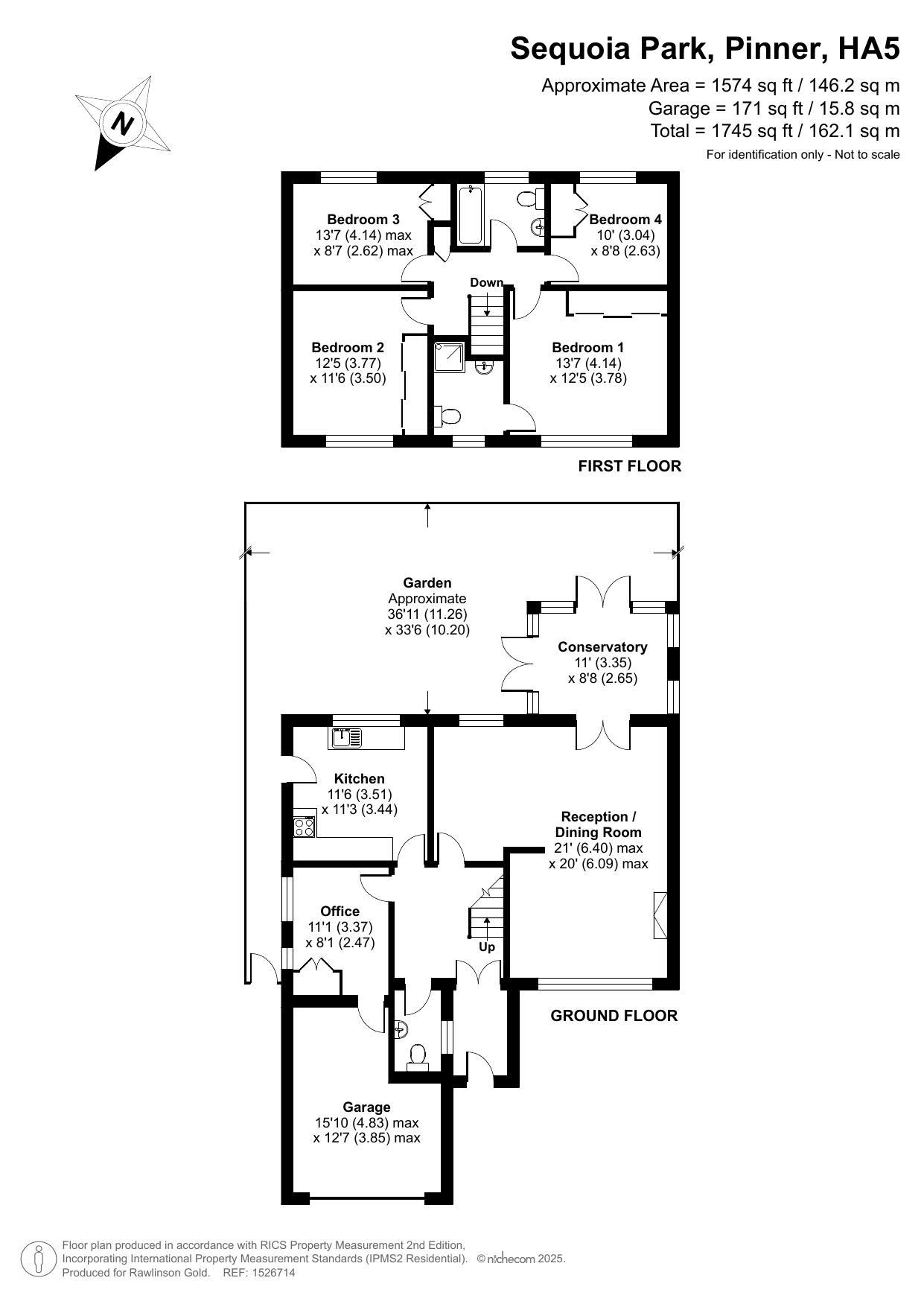 4, Sequoia Park, Pinner floorplan