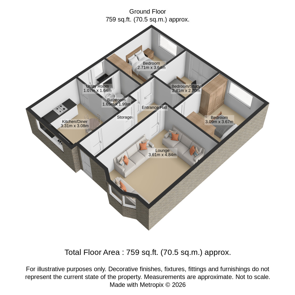 44, Hatfield Lane, Doncaster floorplan
