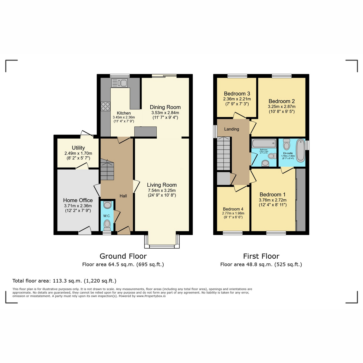 3, Oakhills, Shanklin floorplan