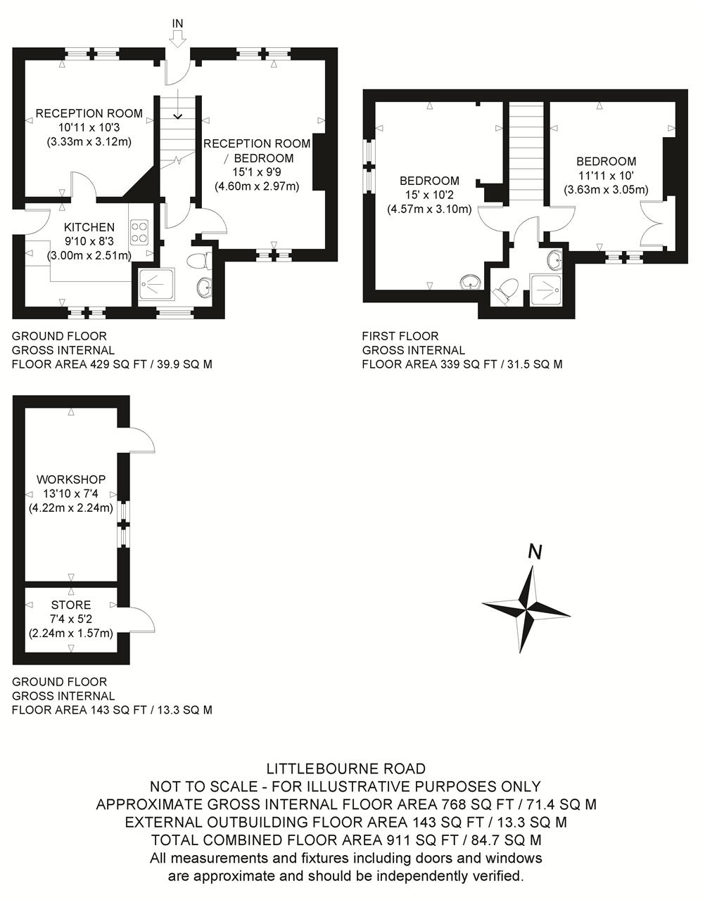 19, Littlebourne Road, Canterbury floorplan