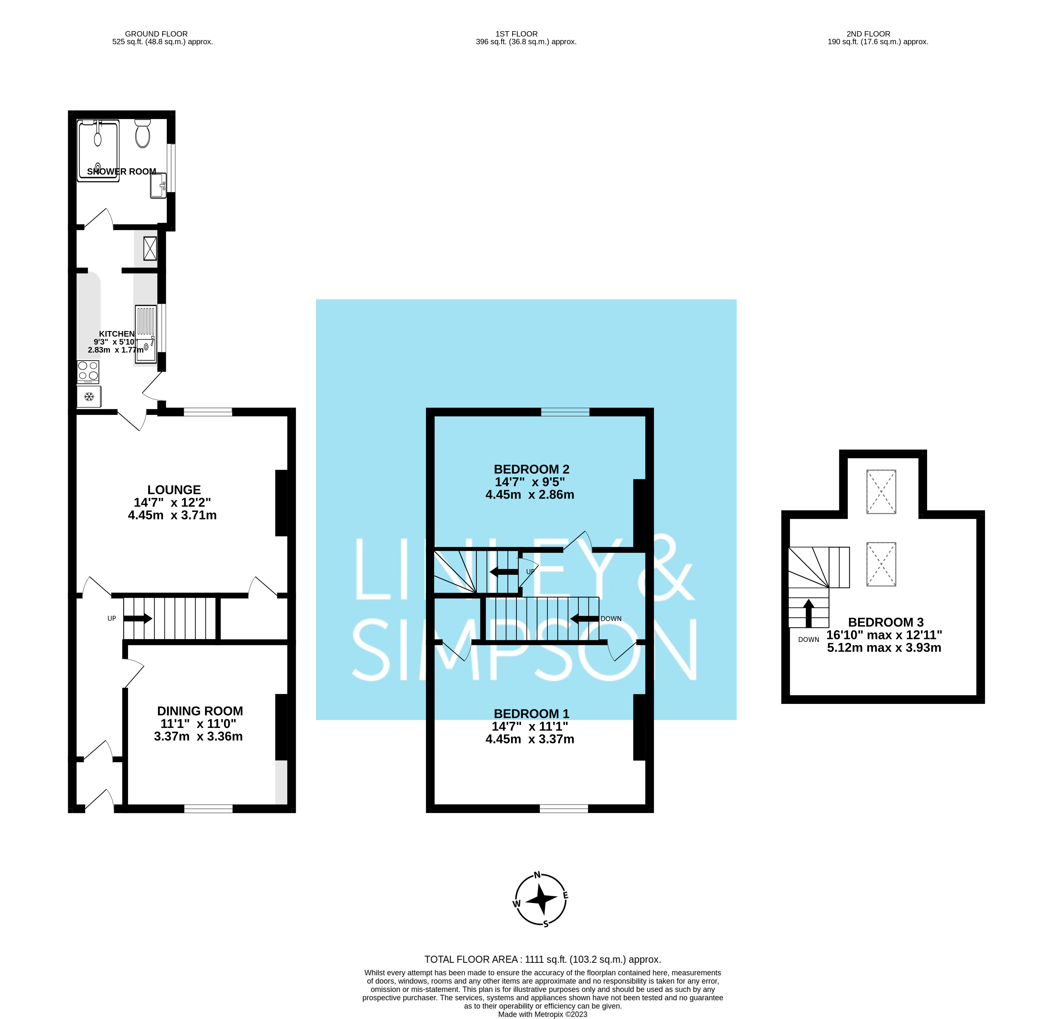 86, Ambrose Street, York floorplan