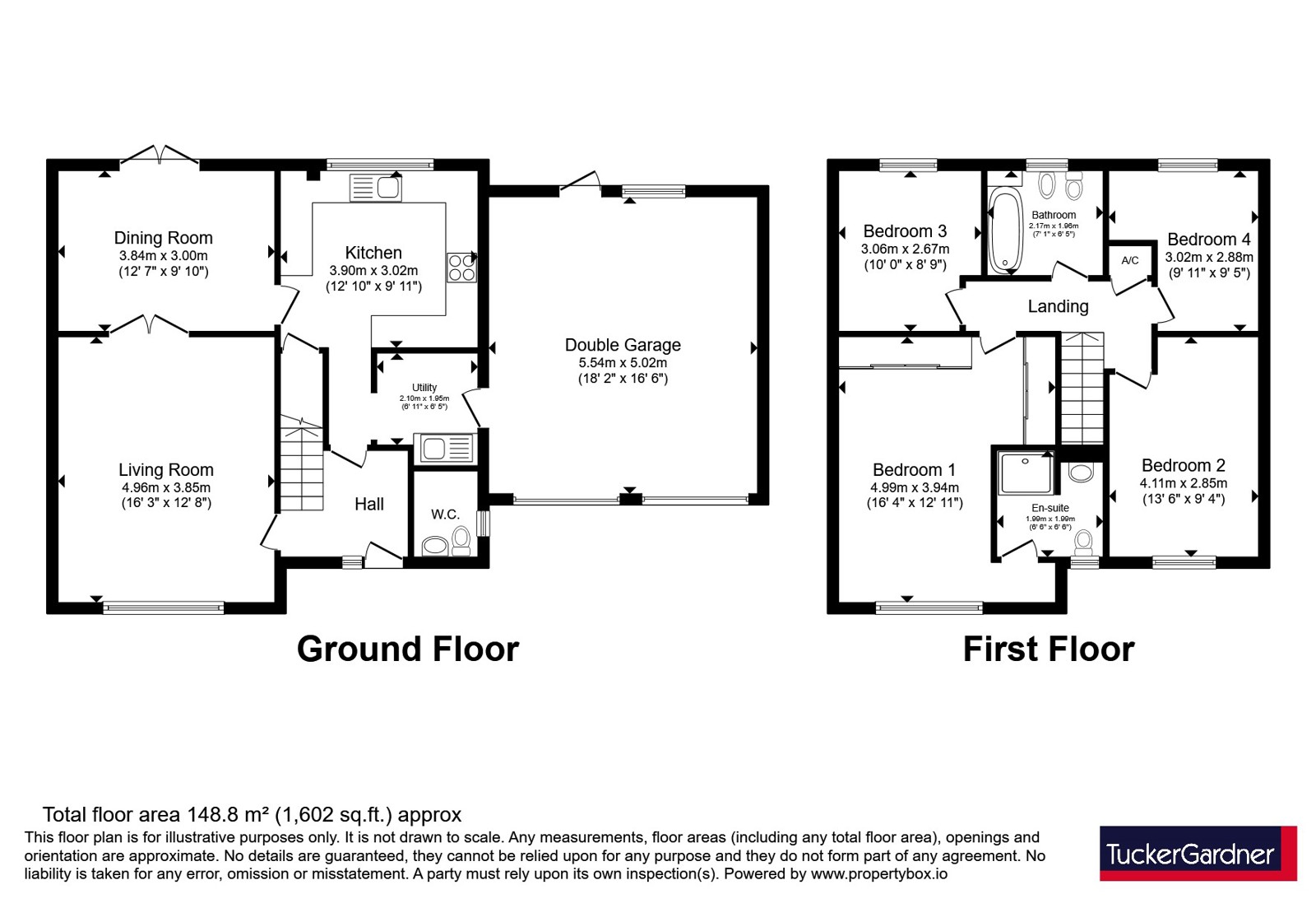 1, Lander Close, Cambridge floorplan