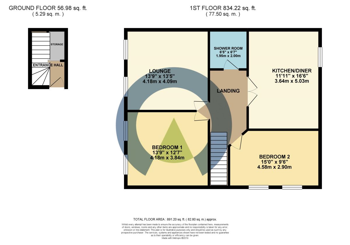 2 Bedrooms Flat to rent in Wellingborough Road, Northampton NN1
