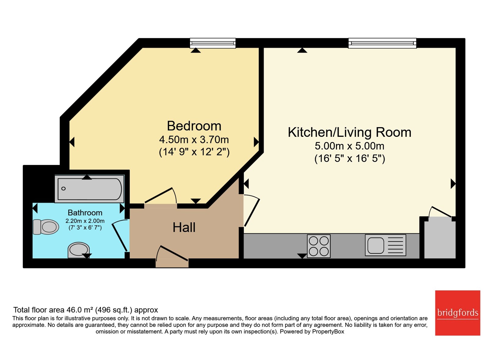 Apartment 17, Balmoral House, 17, Windsor Street, Greater Manchester floorplan