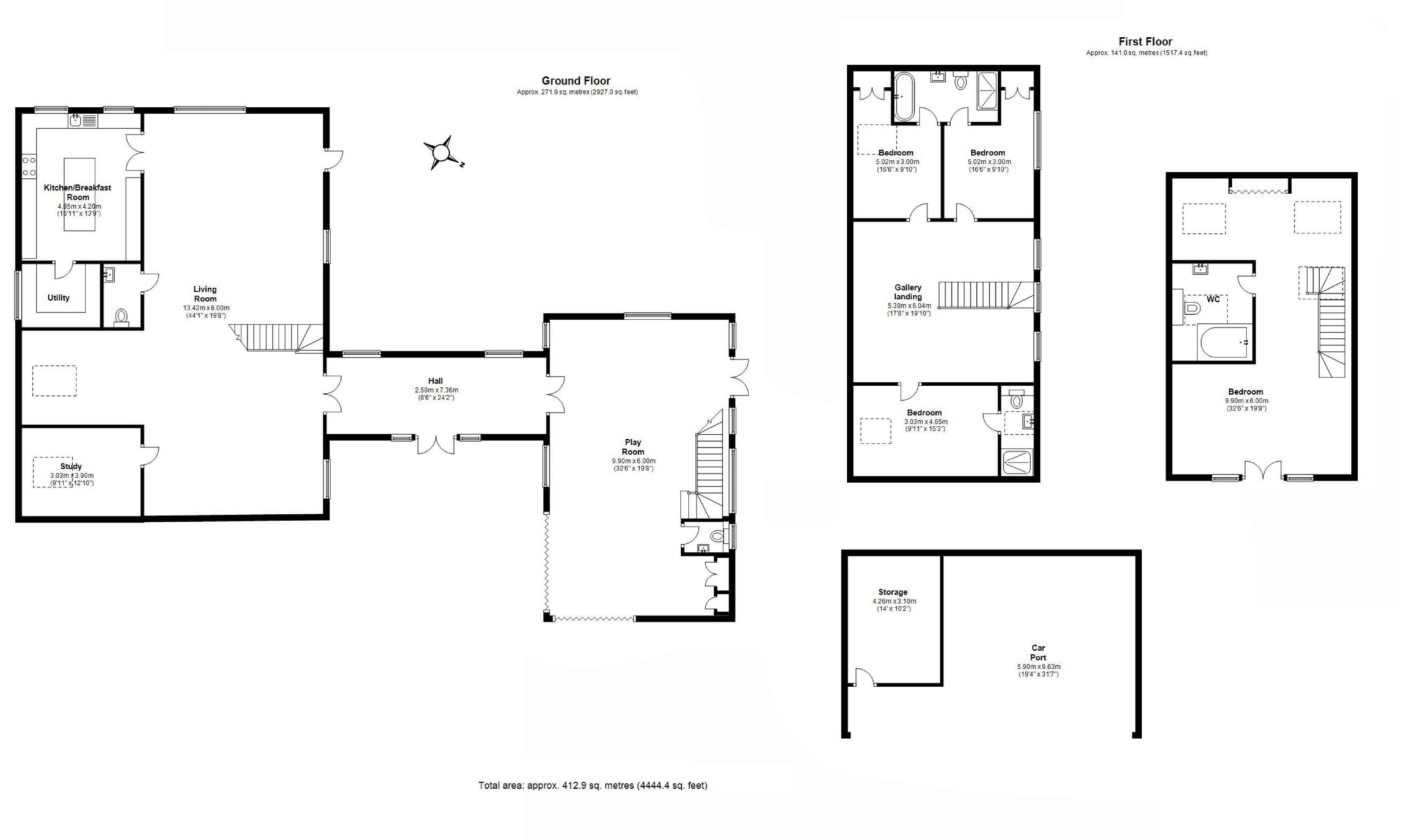 4 Bedrooms  for sale in Bulls Cross Ride, Theobalds Park, Hertfordshire EN7