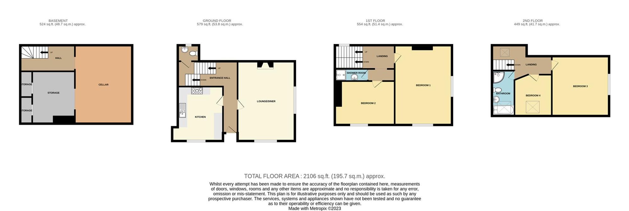 1 Tollergate, Scarborough floorplan
