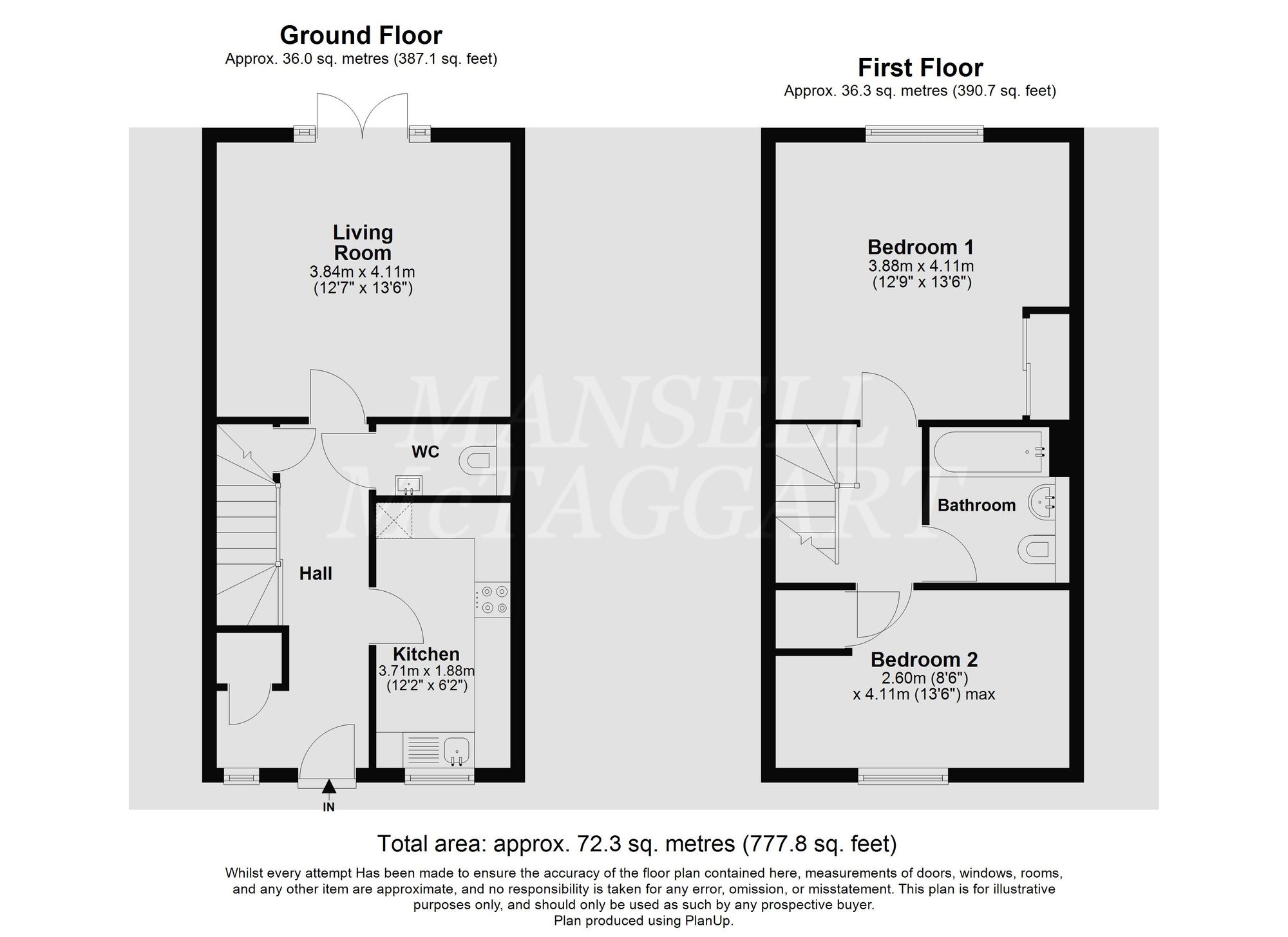 5 Valley Drive, Crawley floorplan