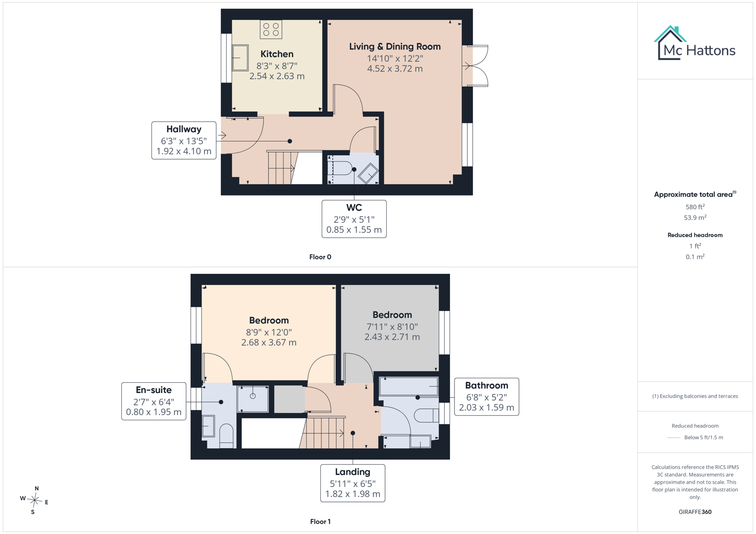 9, Lon Yr Ardd, Bridgend floorplan