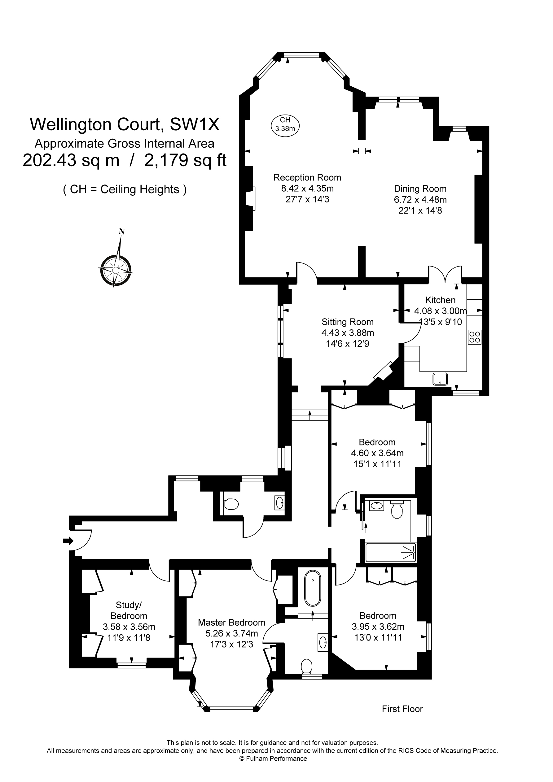 Wellington Court 116 Knightsbridge London Sw1x 4 Bedroom