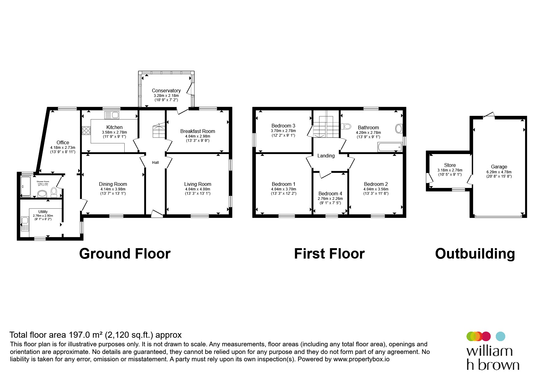 7, Sandy Lane, MARKET RASEN floorplan