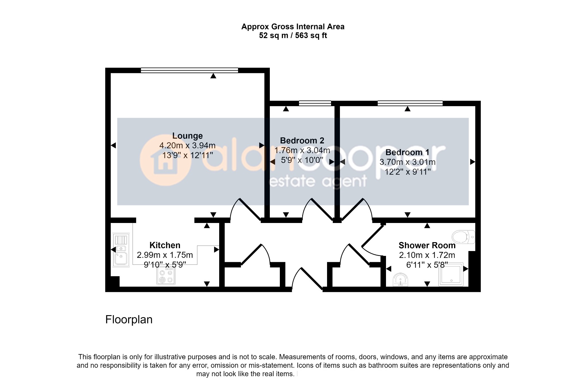 Pickering Lodge, Coleshill Road, Nuneaton CV10, 2 bedroom flat for sale