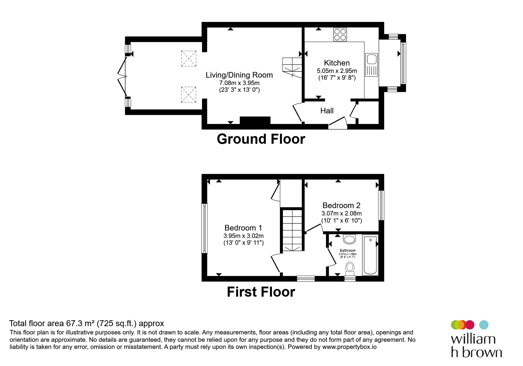 80, Thorpe Drive, Sheffield floorplan