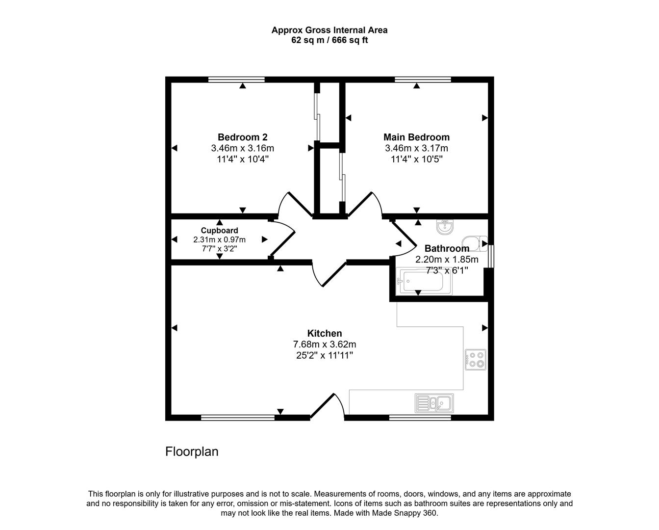 129, Main Street, Forth floorplan