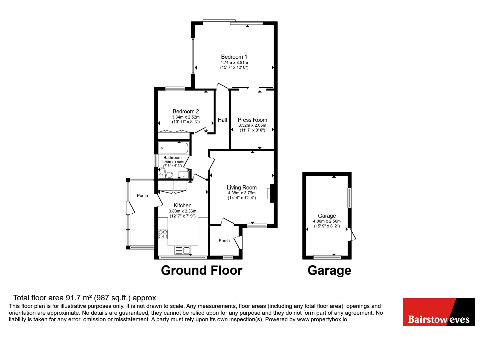 7, Derwent Drive, Nottingham floorplan