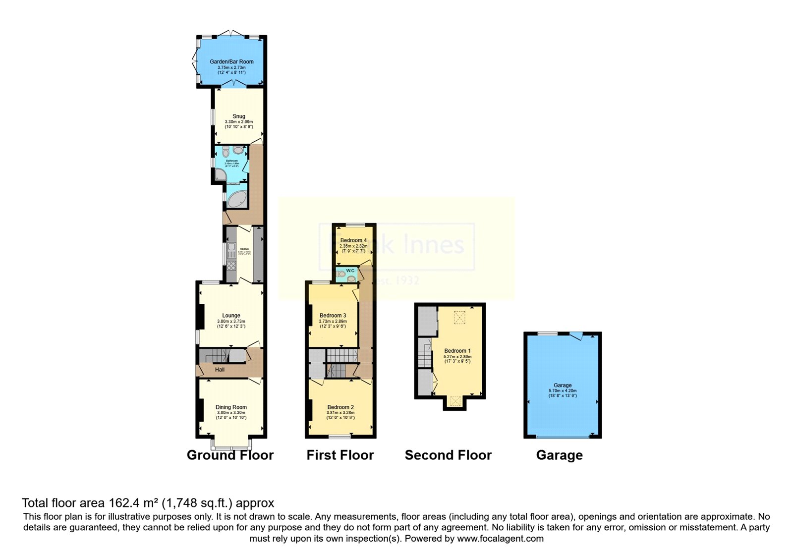 264, Ashby Road, Leicestershire floorplan