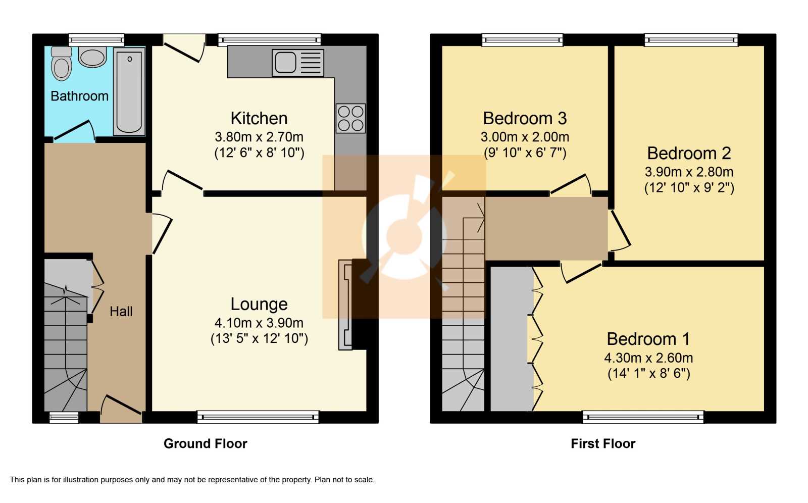 3 Bedrooms Terraced house for sale in 4 Langlands Drive, Tarboltan KA5