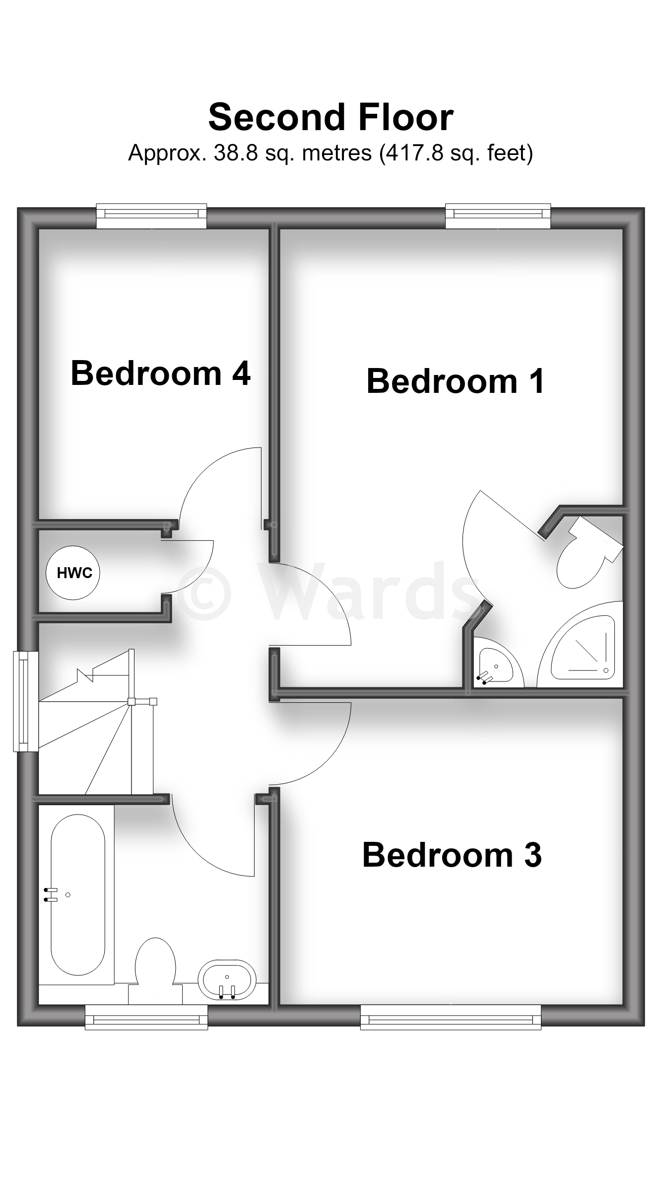 7, Peacock Rise, Chatham floorplan