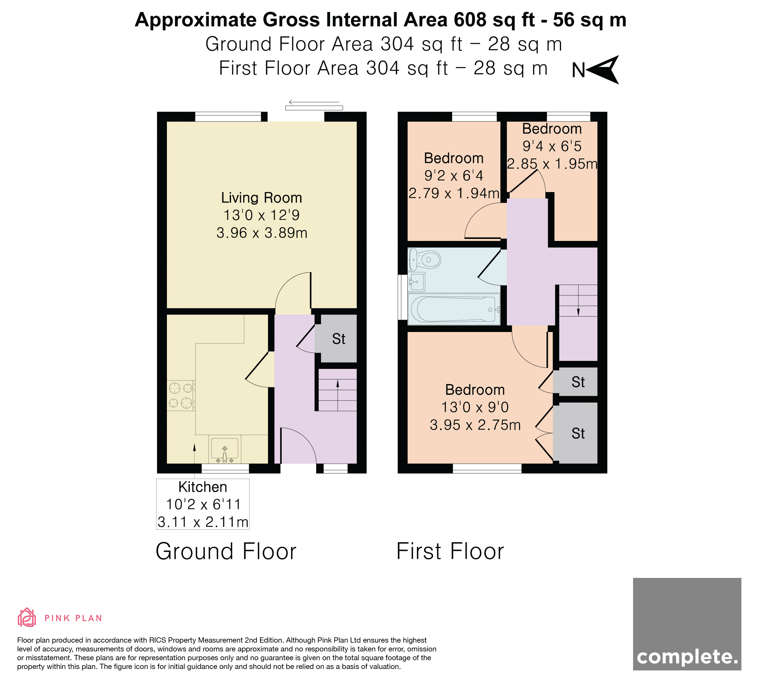 52, Palace Meadow, Newton Abbot floorplan