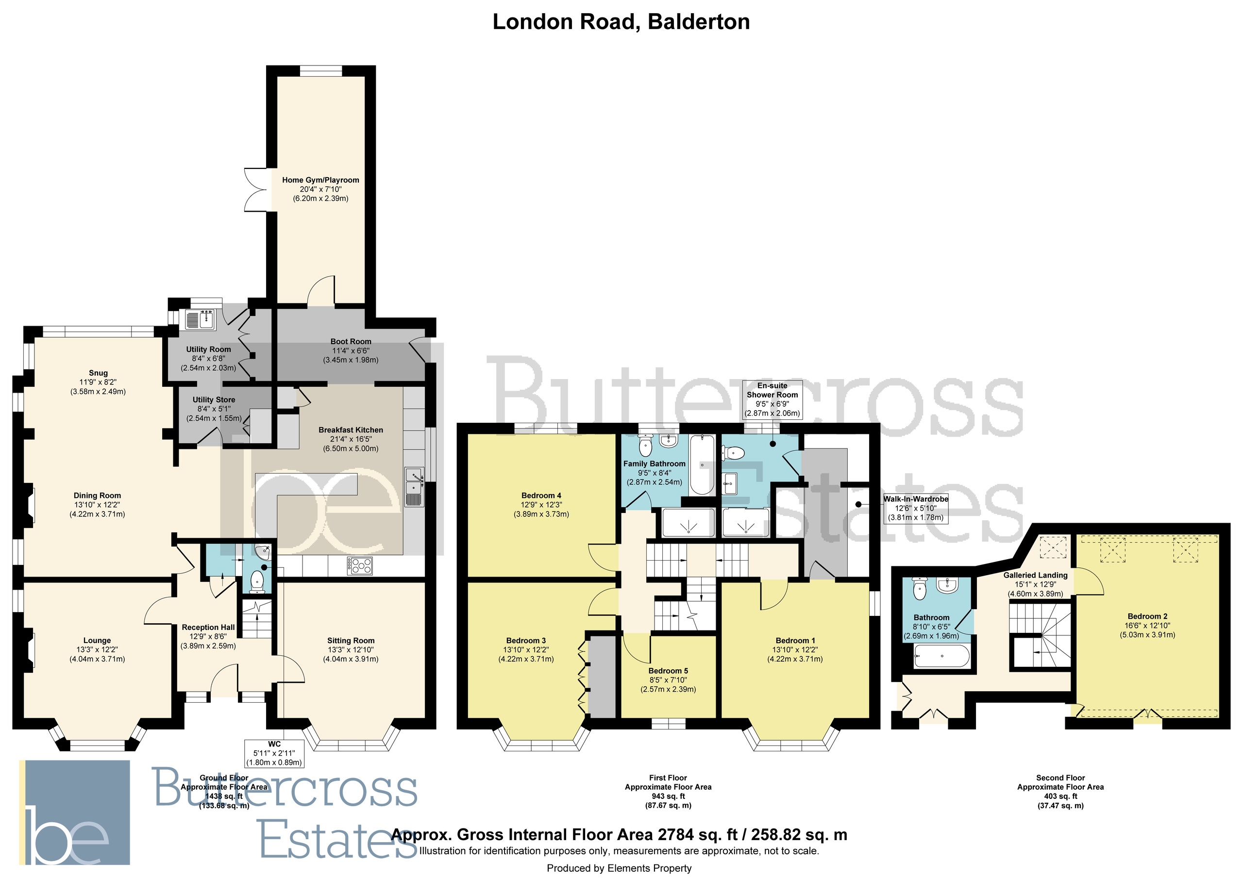 207 London Road, Newark floorplan