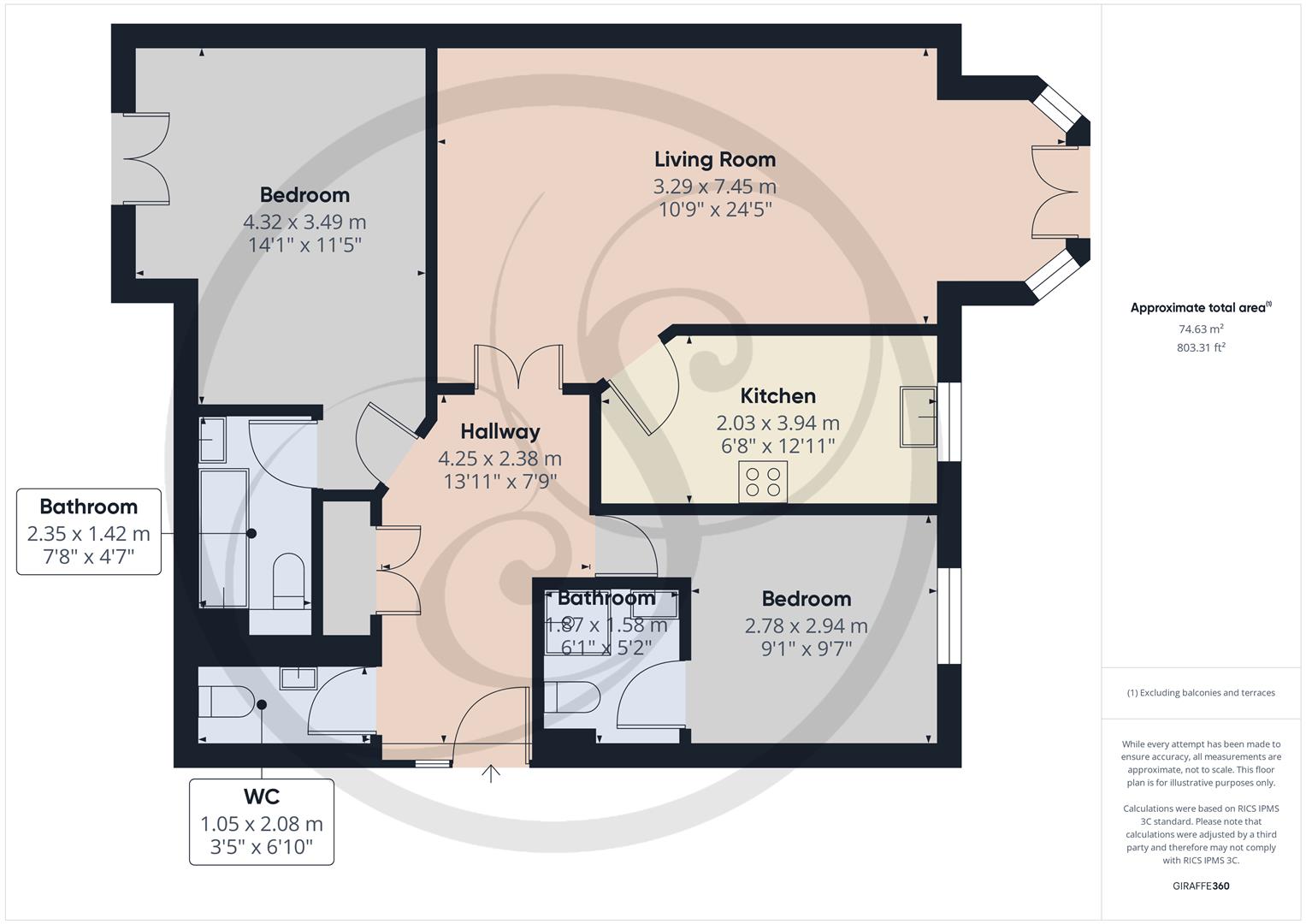 6, The Gables, Leeds floorplan