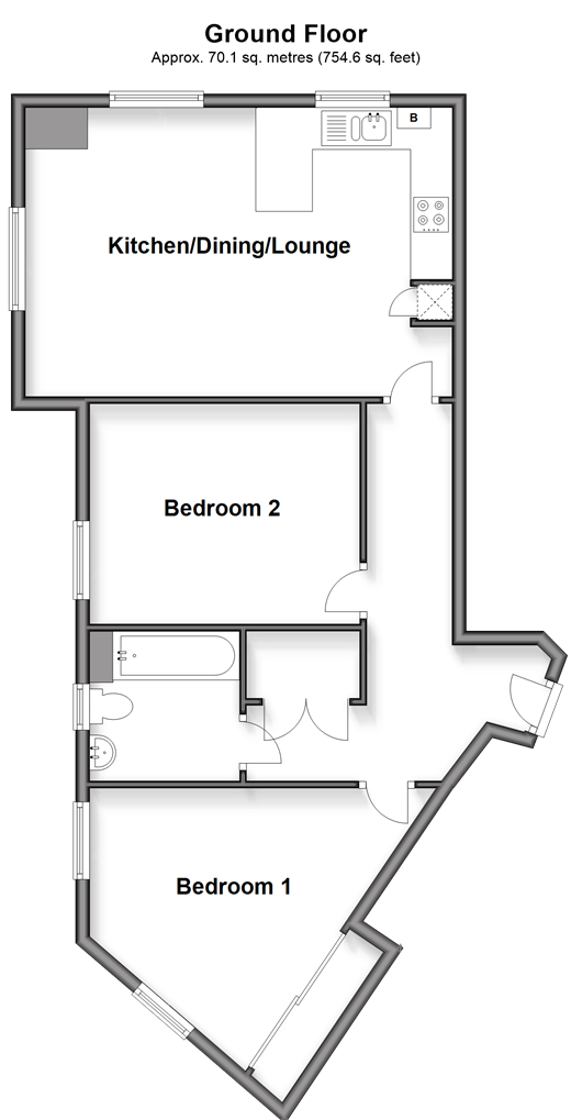 Sycamore Road, Cranleigh floorplan