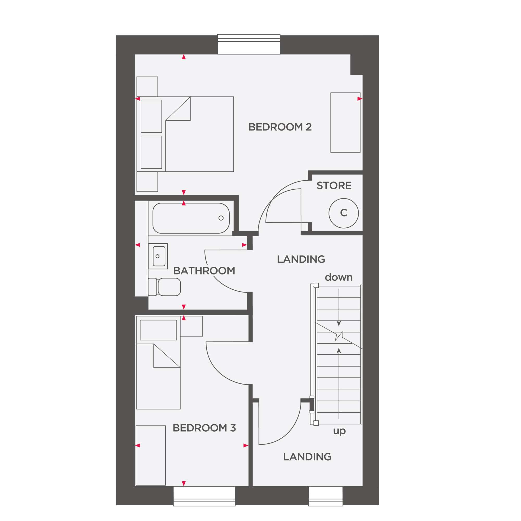 20, Bordesley Hall, Rowney Green, Alvechurch floorplan