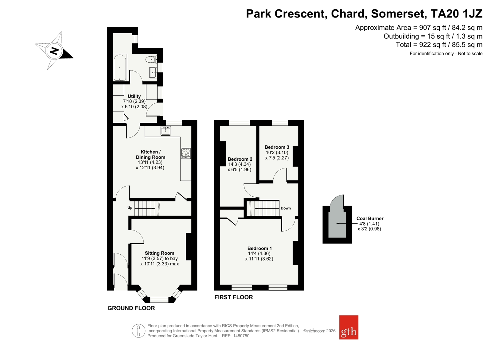 7, Park Crescent, Somerset floorplan