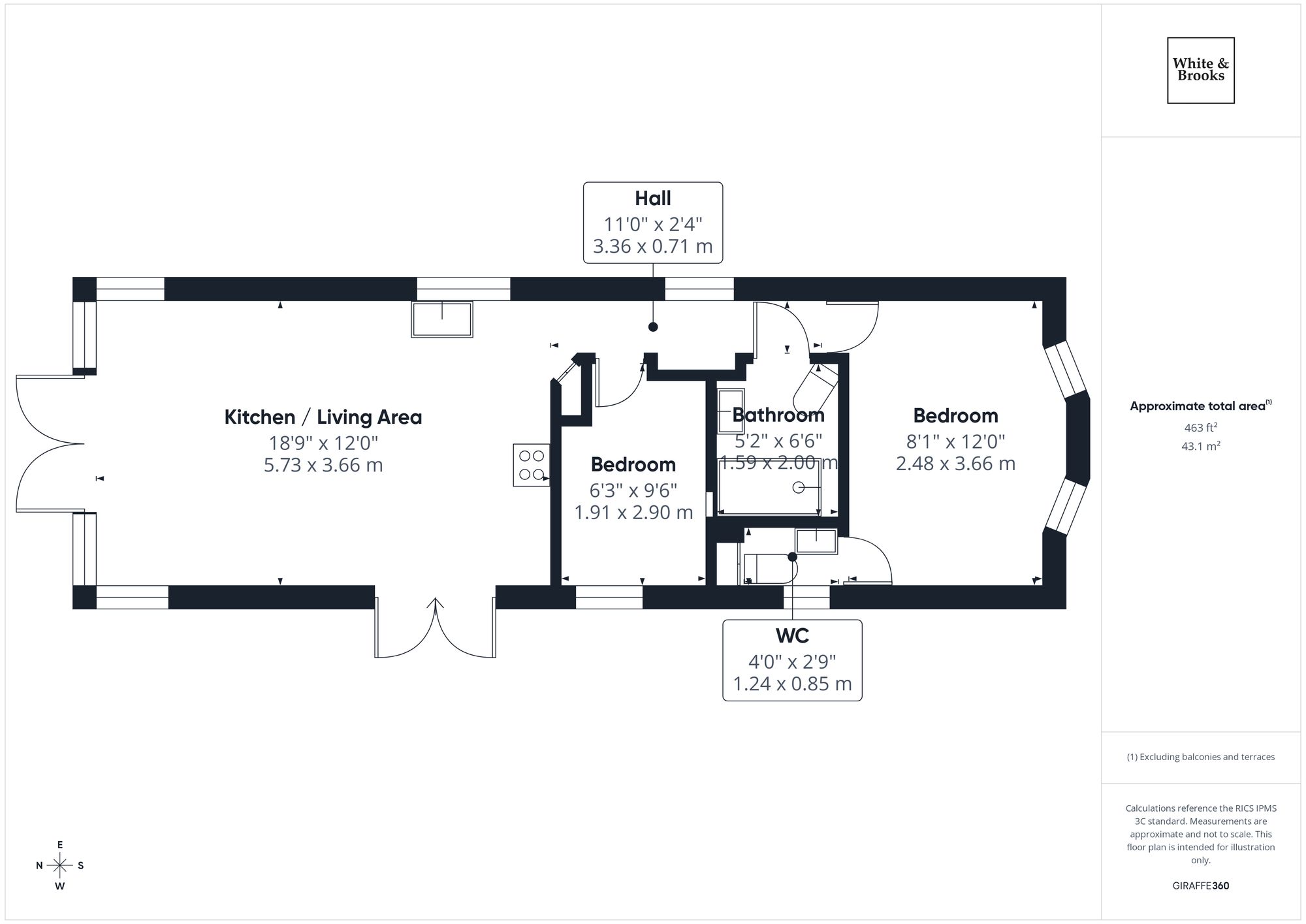 Orchard Caravan Park, Bognor Regis floorplan