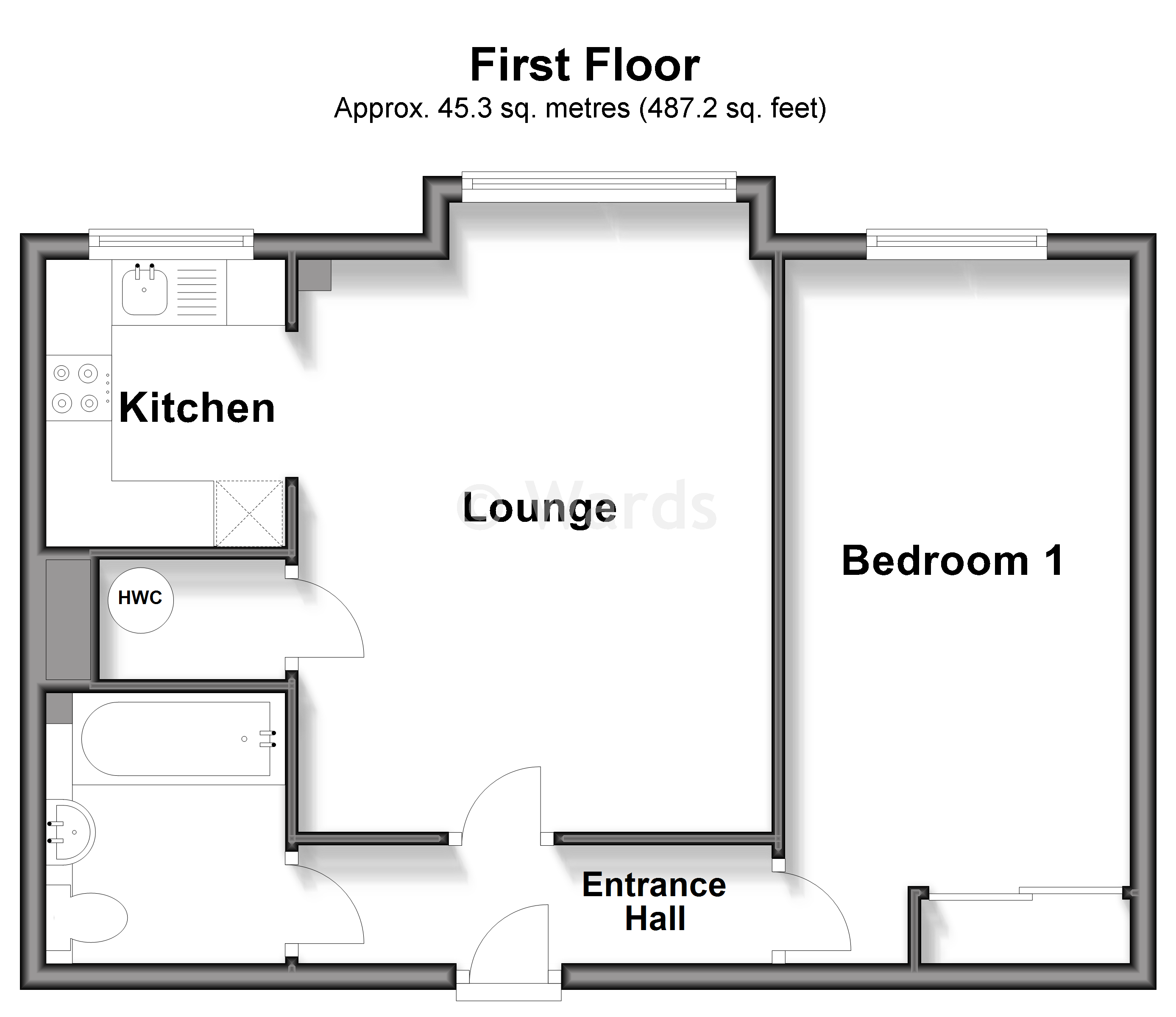 Homebirch House, Hunting Gate, Birchington floorplan