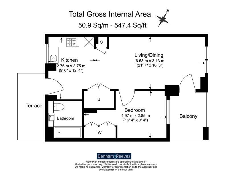 A3.0M.03 The Eliot,, The Broadley, Marylebone floorplan