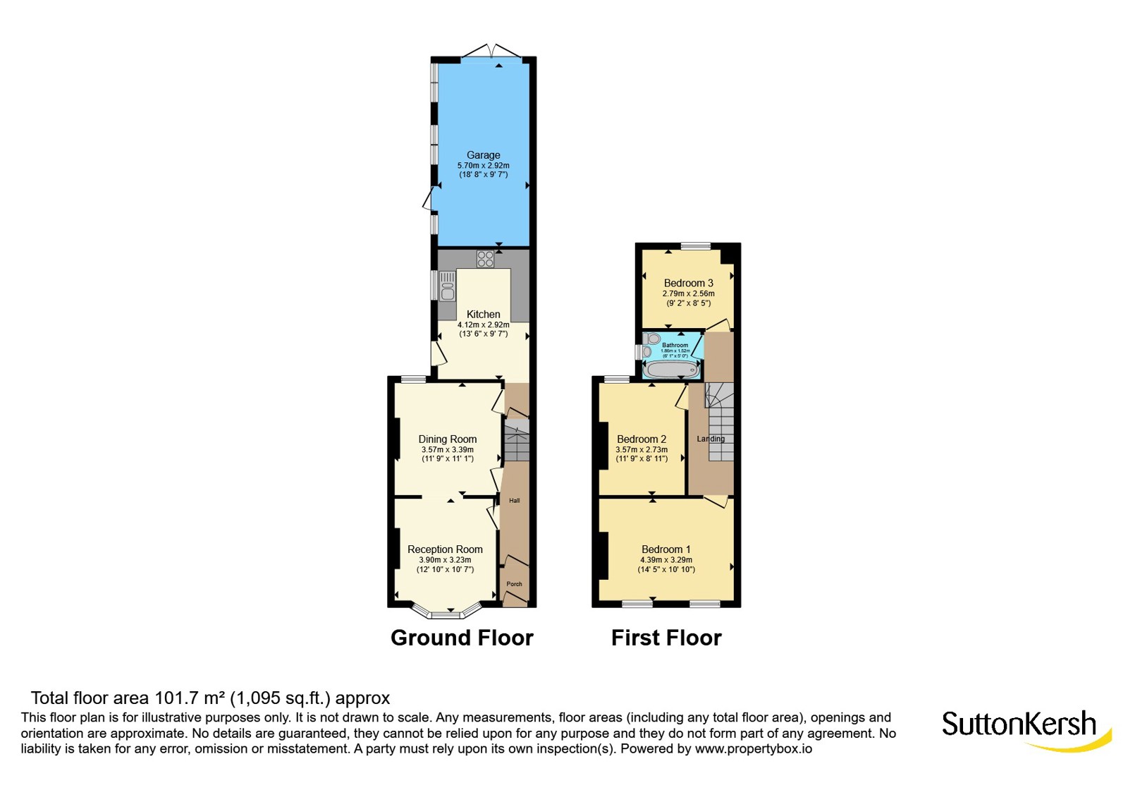 28, Rosthwaite Road, Merseyside floorplan
