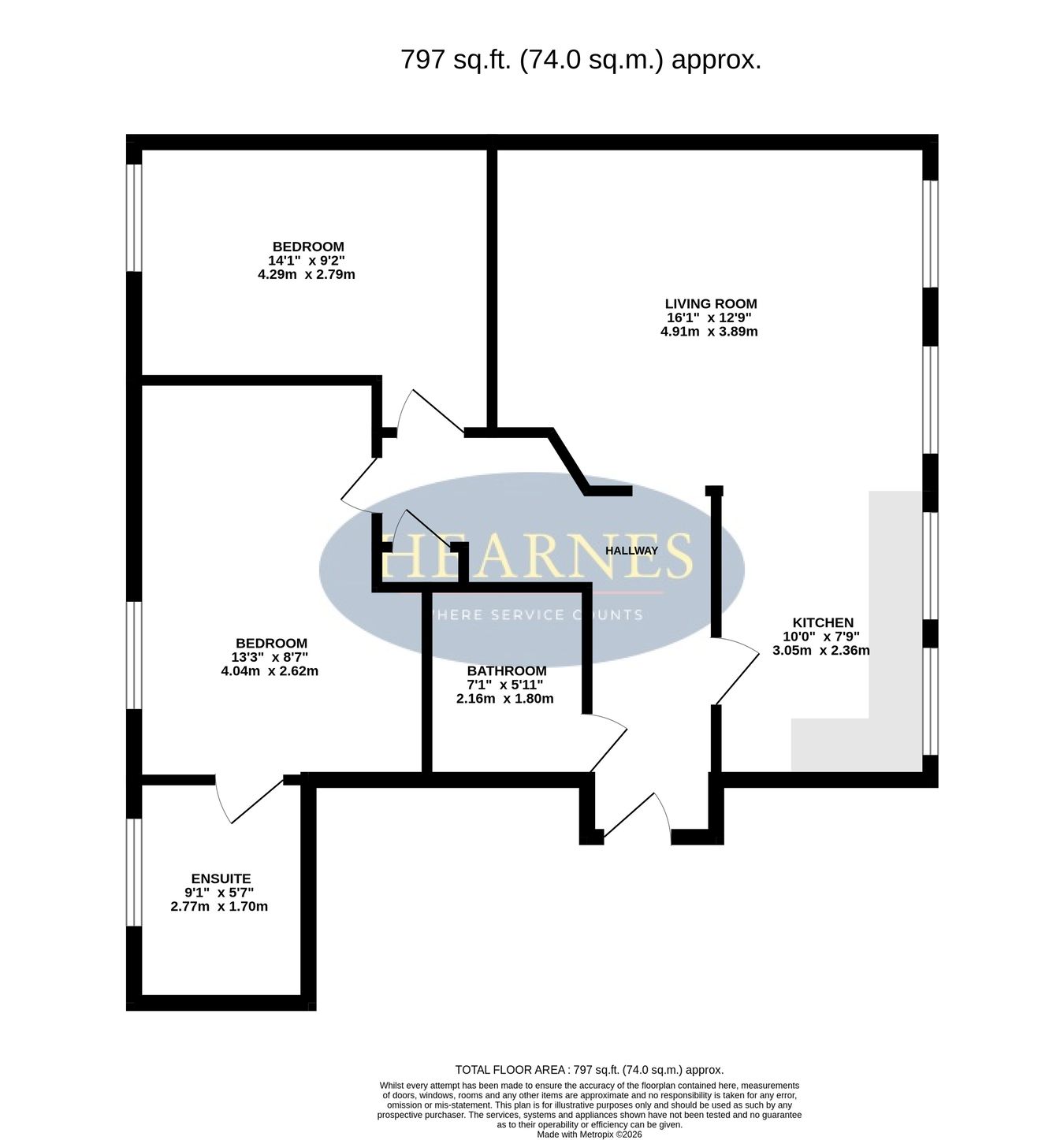 Seamoor Road, Bournemouth floorplan