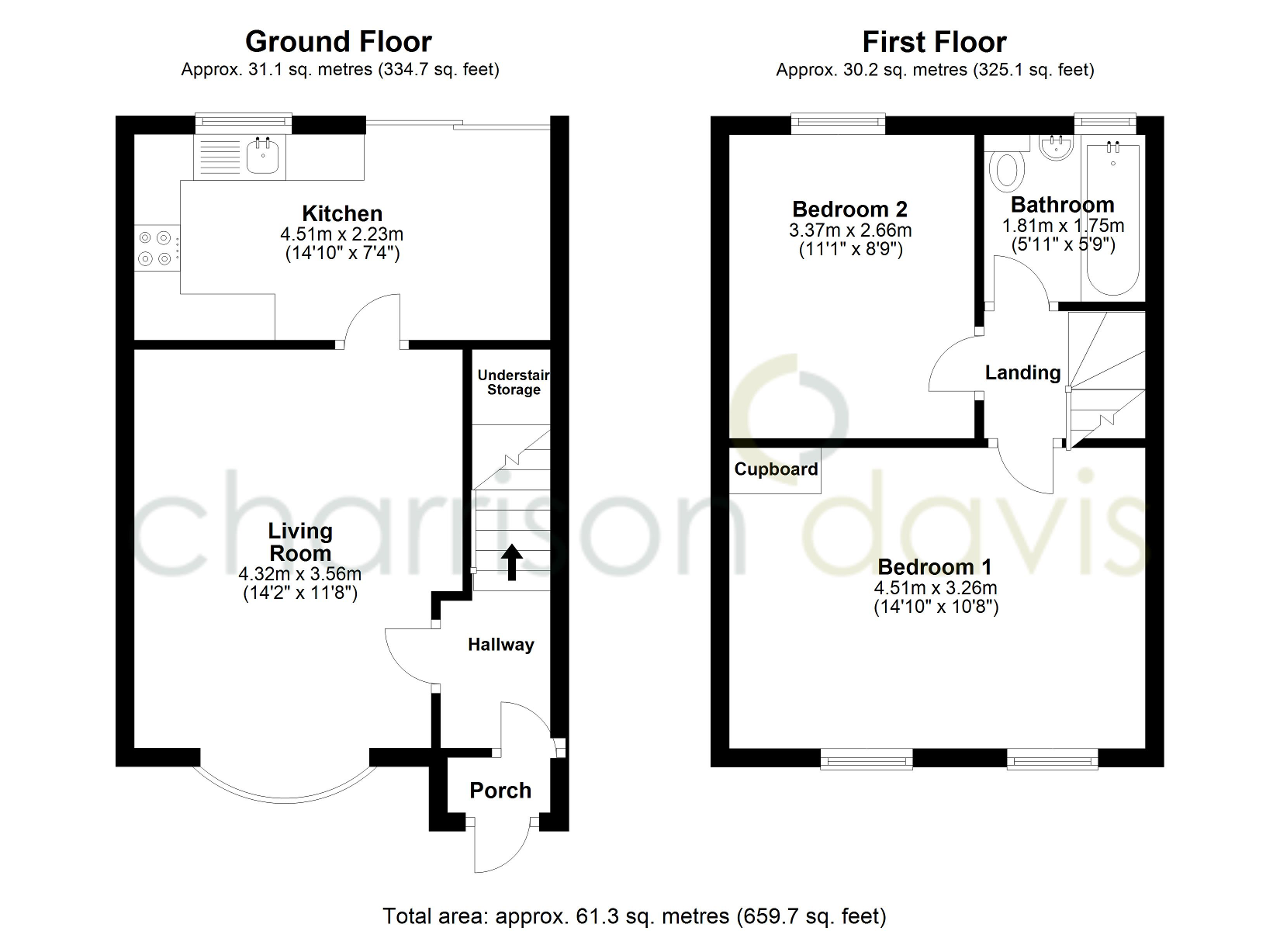 2 Bedrooms End terrace house for sale in Collingwood Road, Uxbridge UB8