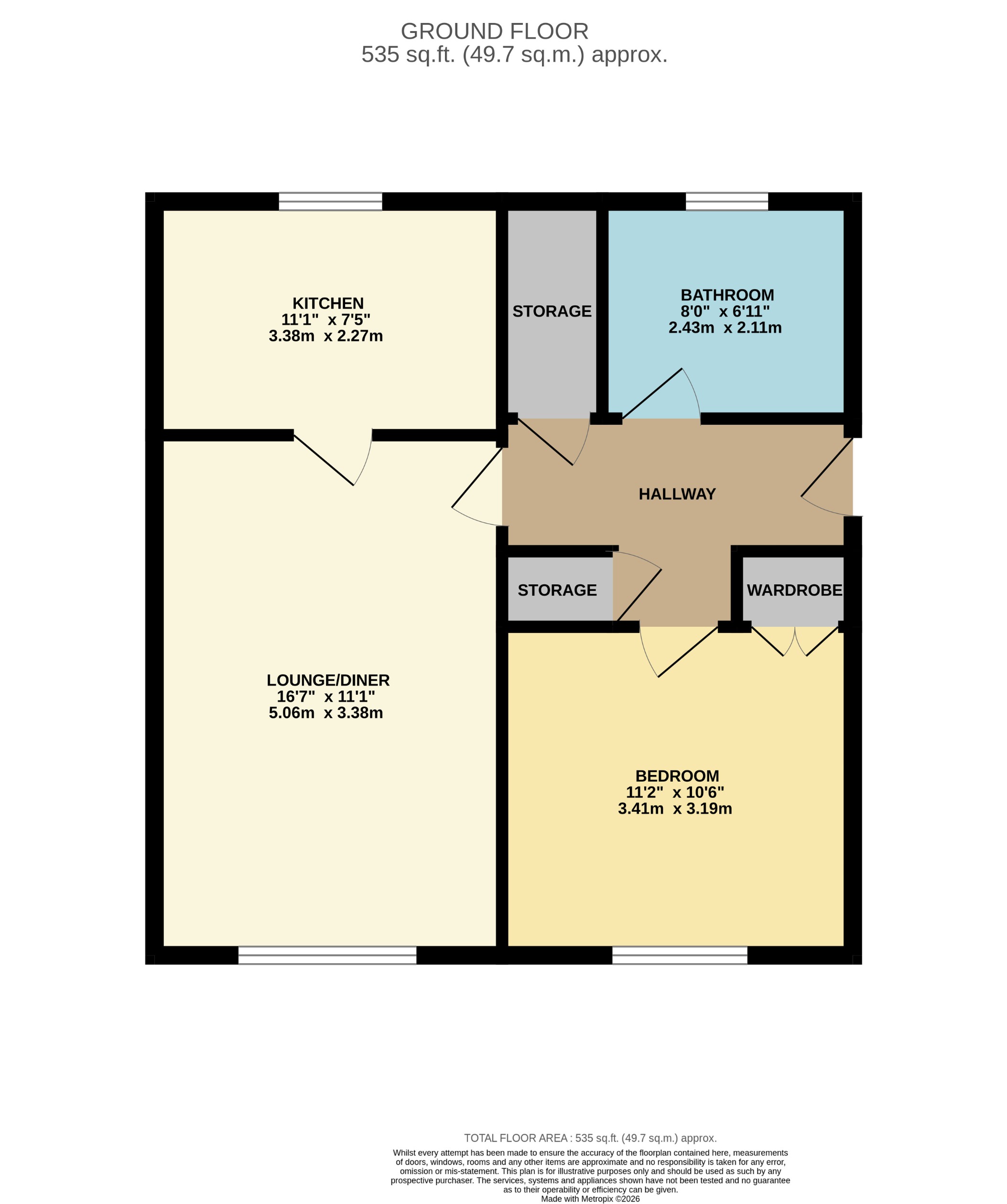 33, Heath Mead, Cardiff floorplan