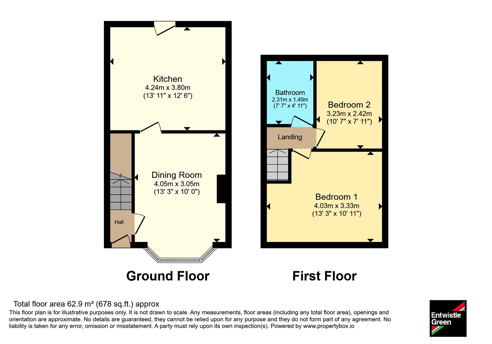 16, Hammond Street, Merseyside floorplan