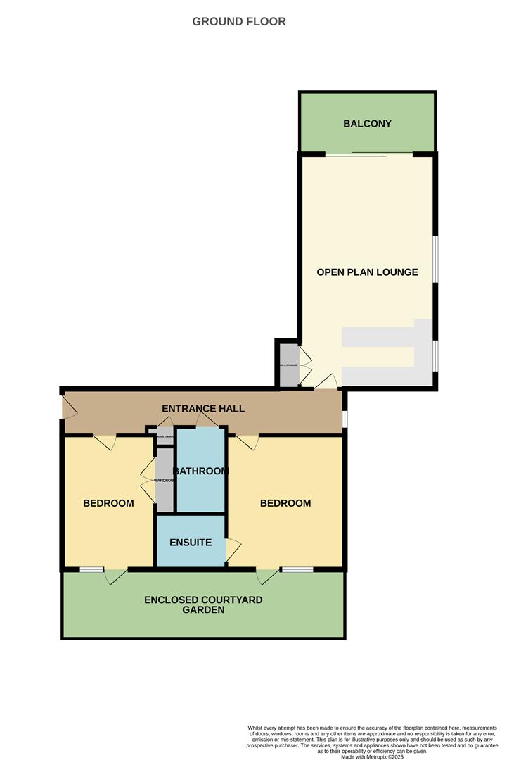 23 The Courtyard, Duporth floorplan