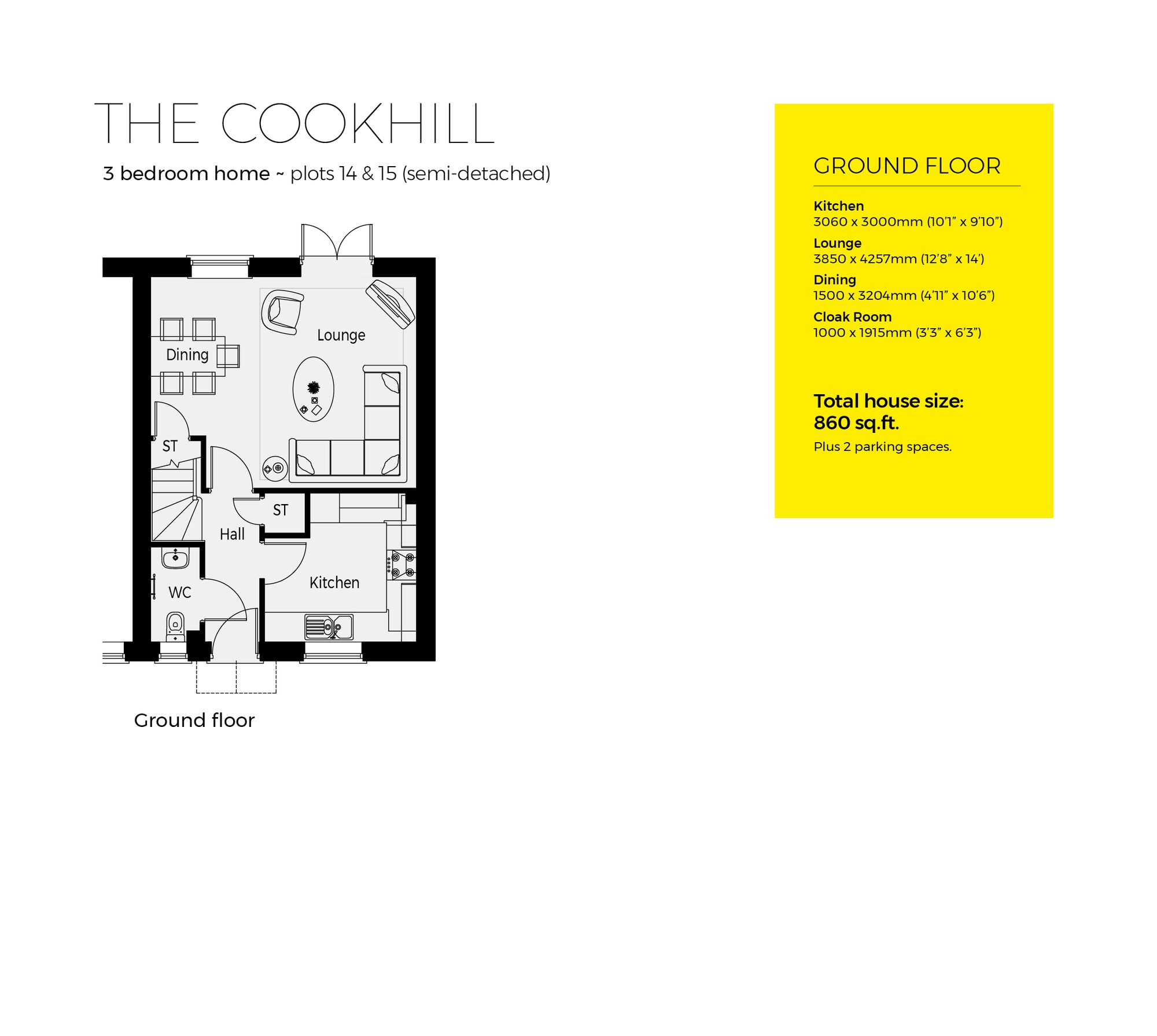 Plot 15 Cookhill, Ambridge Fields, Worcester floorplan