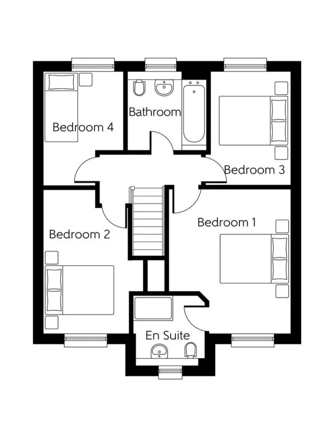 7, Arkwright Way, Manchester floorplan