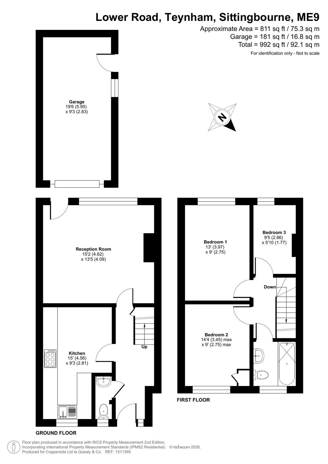 9, Lower Road, Sittingbourne floorplan