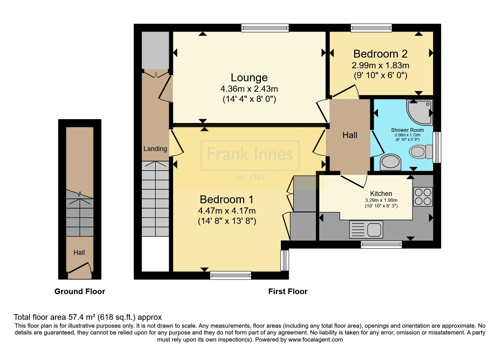 Flat 23 Stonyhurst Court,, Sinfin Avenue, Derbyshire floorplan