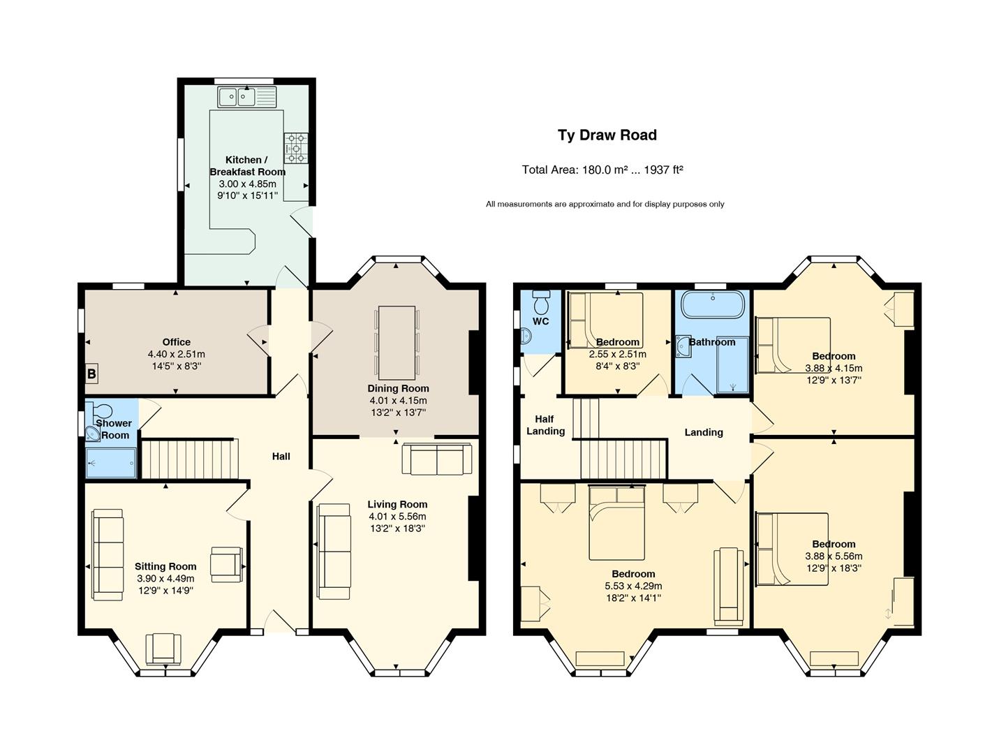 71, Ty Draw Road, Cardiff floorplan