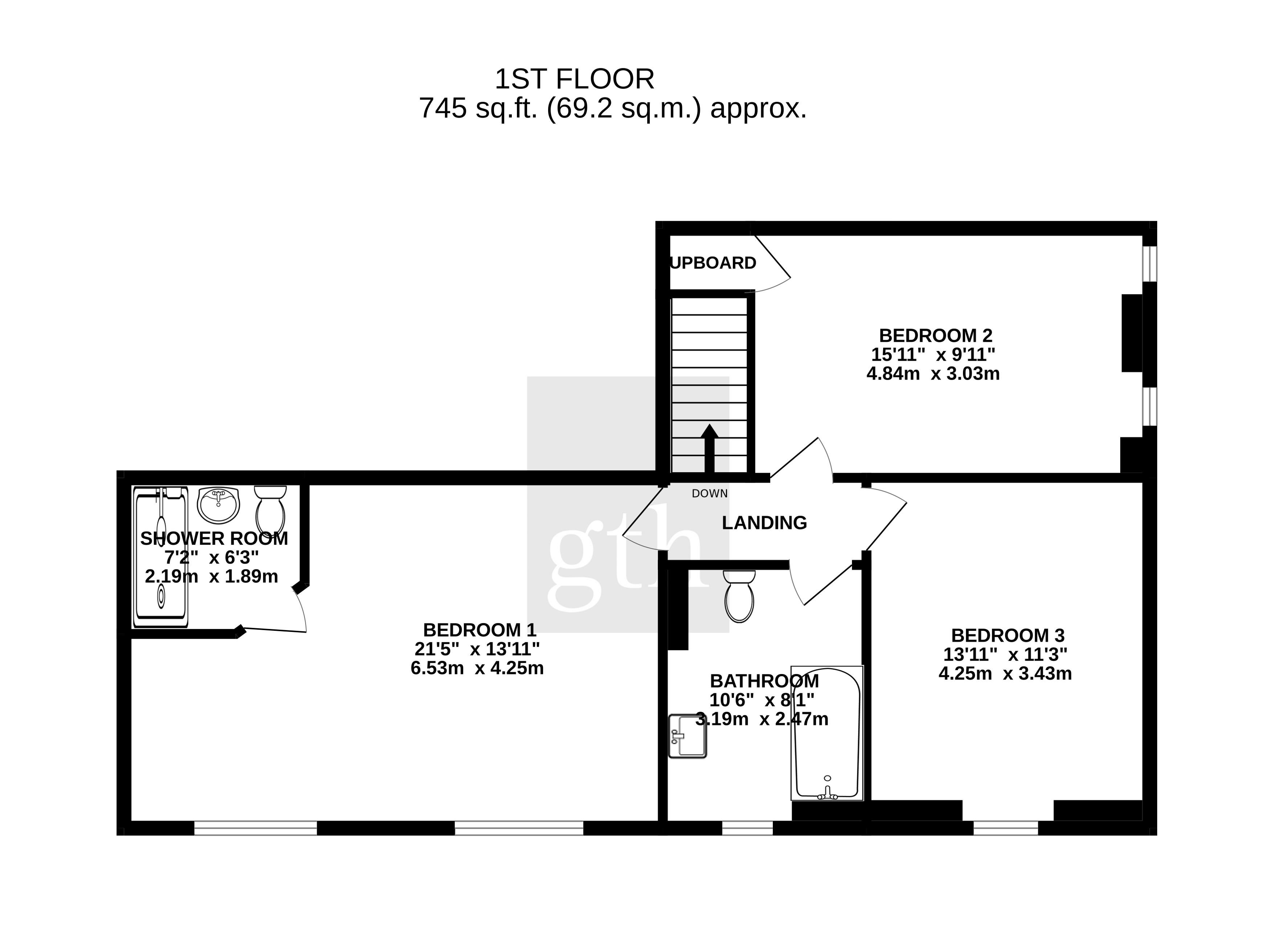 35, Golden Hill, Taunton floorplan
